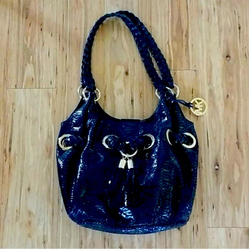 Michel Kors Python Shoulder Purse